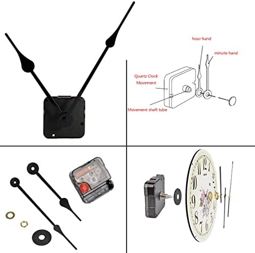 Silent Quartz 12888 Wall Clock Movement Part Replacement