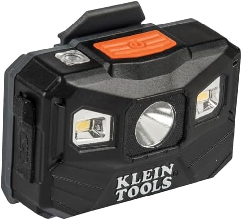 Klein Tools 56048 Rechargeable LED Headlamp with Auto-Off