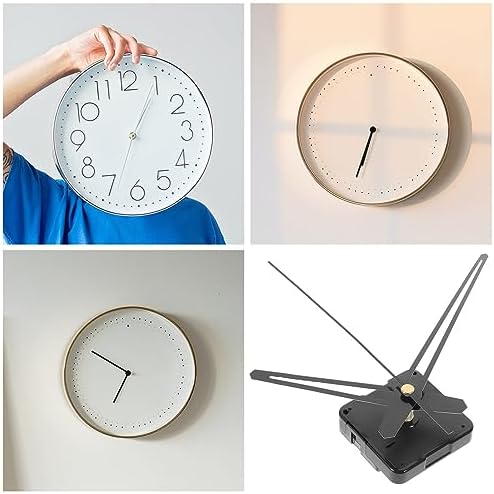 Uonlytech Wall Clock DIY Clock Parts Kit Accurate Wall Clock Hands with Mechanism