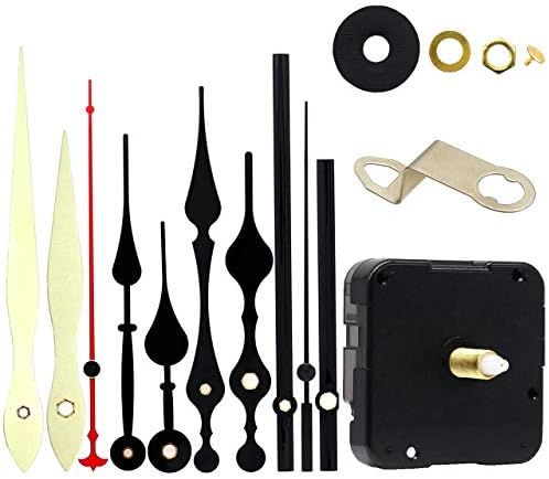 Adjustable quartz wall clock movement repair kit 13mm pressurized