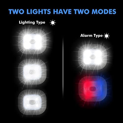 Safe and Bright for BEANS - 2-Piece LED Handheld Flashlights