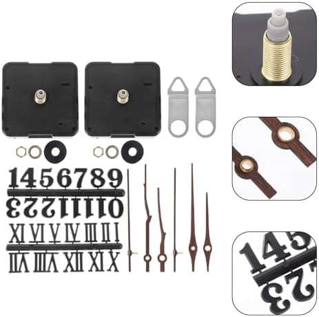 Uonlytech DiY Quartz Wall Clock Set