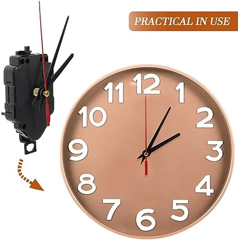 Uonlytech Pendulum Clock Movement Kit - Classic Plastic Clock Movement Replacement Set