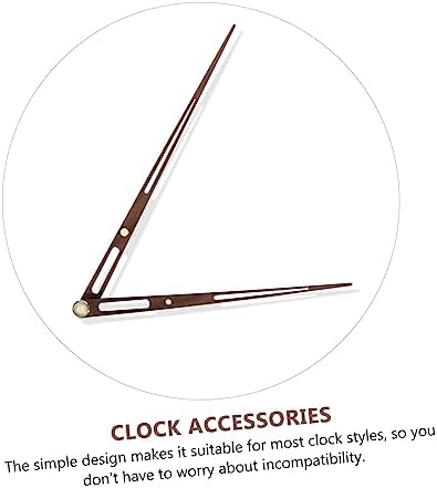Housitol 100-Piece Wood Clock Hand Assembly Set
