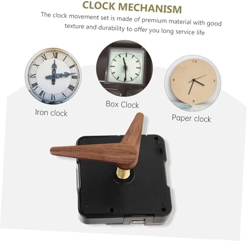 UKCOCO Modern Clock Kit - Replacement Clock Movement