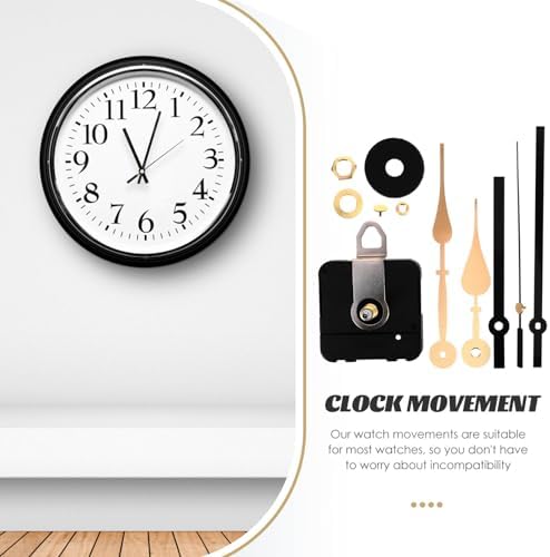 UOnlytech 1 Set Quartz Wall Clock Movement Mechanisms