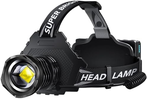 FARTIX Rechargeable LED Headlamp 990000 High Lumens