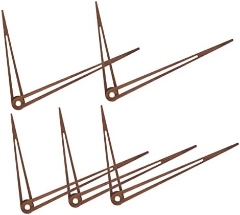 Uonlytech Wooden Clock Hands 5 Sets Replacement