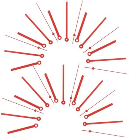 10-Piece Aluminum Wall Clock Hands