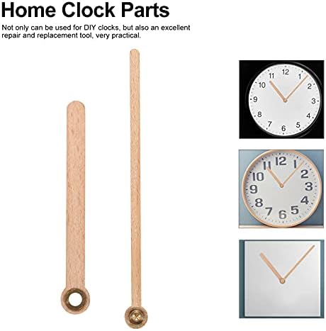 EXCEART Replacement Wooden Clock Mechanism CC1 for Mobile Clocks