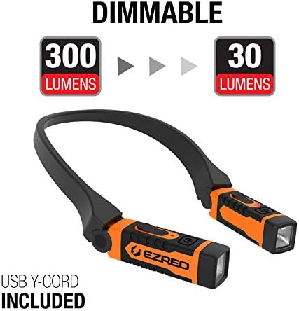 EZRED NK15-OR Rechargeable Neck Light