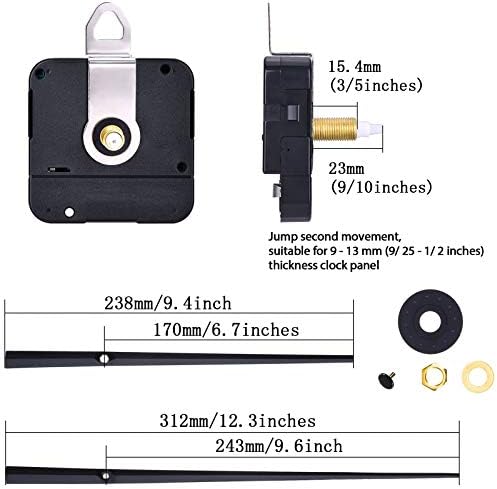 Mudder Clock Movement for Craft Clocks