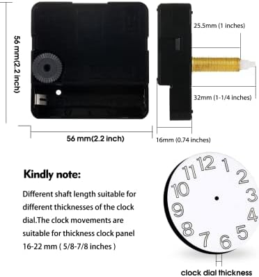 DEEWISH DW-1688 Clock Repair Kit