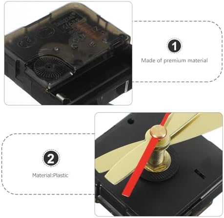 UOnlyTech Clock Replacement Kit - Battery-Driven