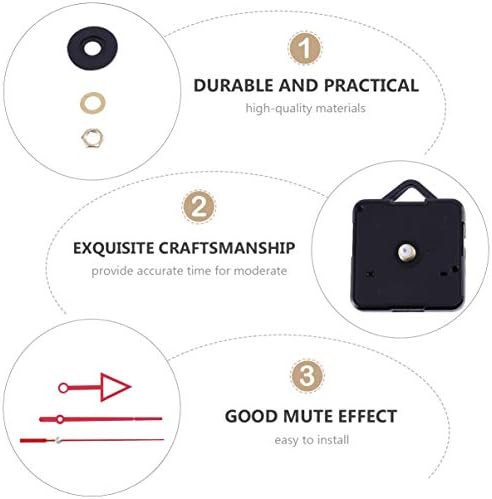 EXCEART Wall Clock Movement Kit