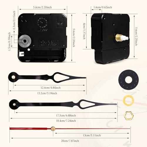 Wall Clock Repair Kit Easy to Assemble Perfect for Clock Lovers