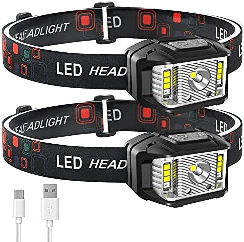 Rechargeable Headlamp 1200 Lumen Brightness Waterproof