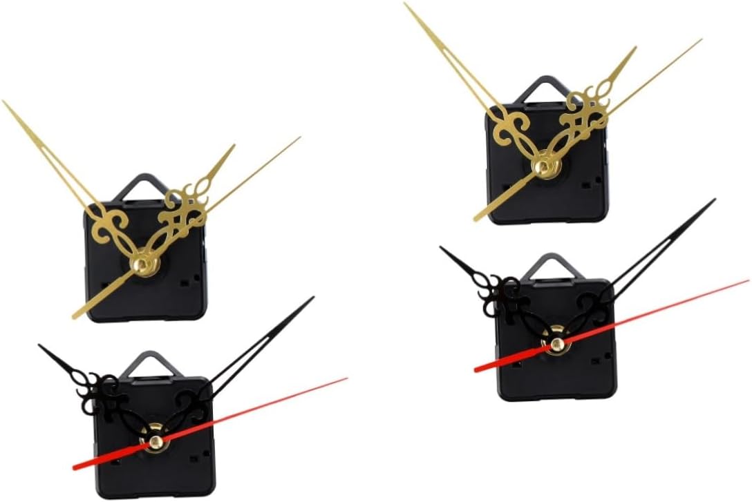 Durable Mute Clock Movement 2-Pack