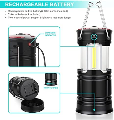 2-Piece Camping Lantern Set