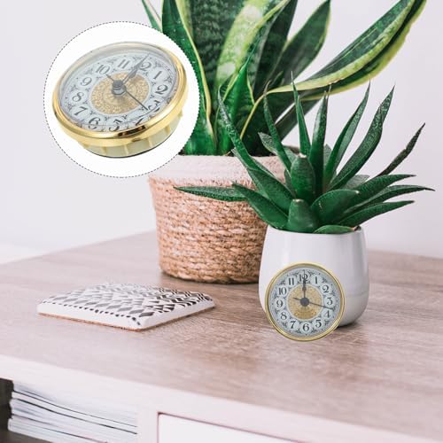 DOITOOL Miniature Clock Kit for DIY Wall Clocks 70mm