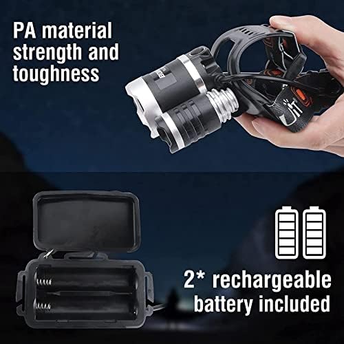 brightness safety camping headlamp