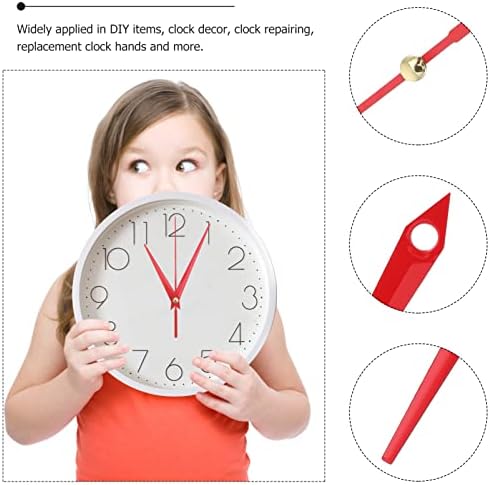 Hemobllo 30 Sets Wall Clock Metal Clock Movement Precision Pointer