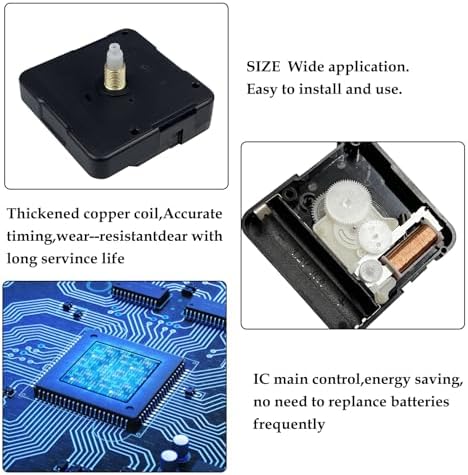 AIRUIFUSmall Parts Kit for DIY Wall Clock Repair