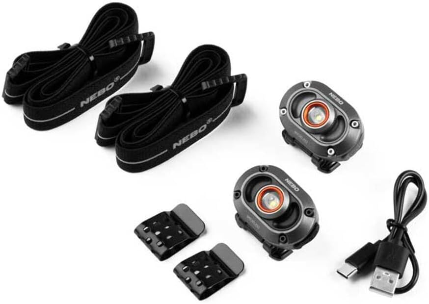 NEBO MYCRO 250LM Headlamp Twin Pack
