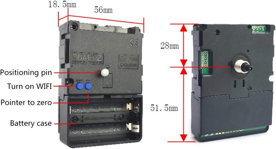 Silent DIY Wall Clock Repair Kit