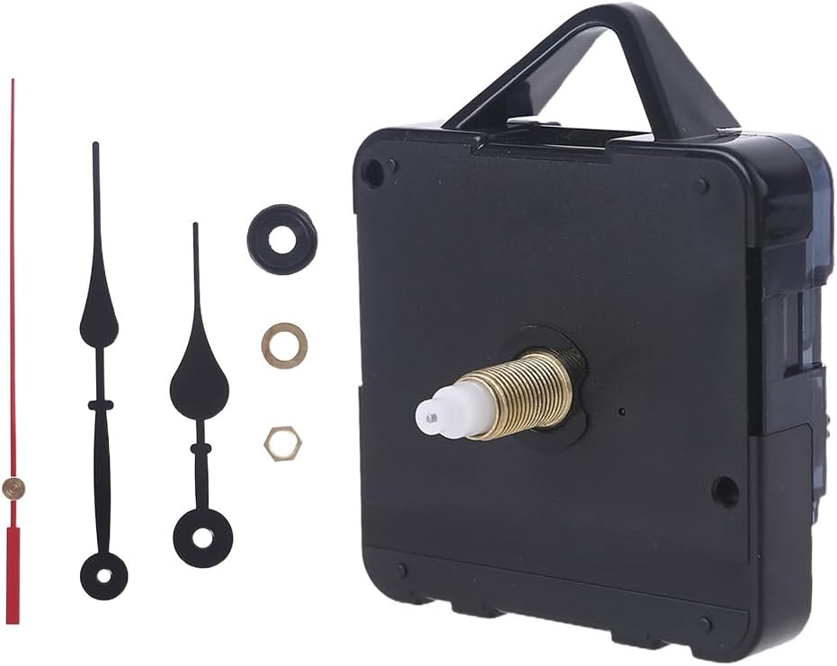 Clock Movement Set with Long Hands for Wall Clocks