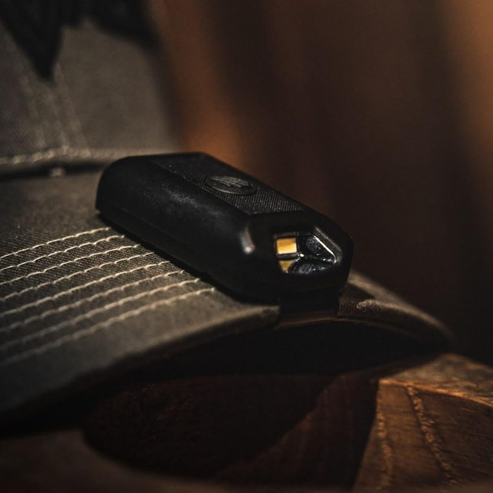 Panther Vision - Rechargeable LED Hat Clip-On Headlamp Black