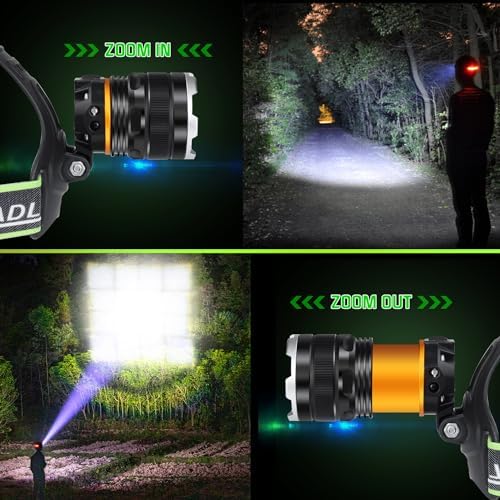 Bright Powerful 2-Pack Headlamp