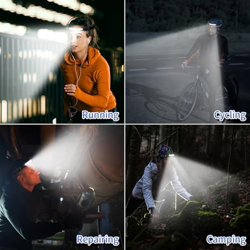 2-Piece Rechargeable Headlamp Set