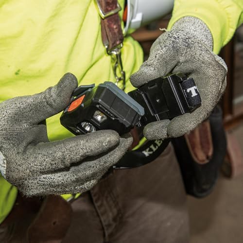 Klein Tools 56048 Rechargeable LED Headlamp with Auto-Off