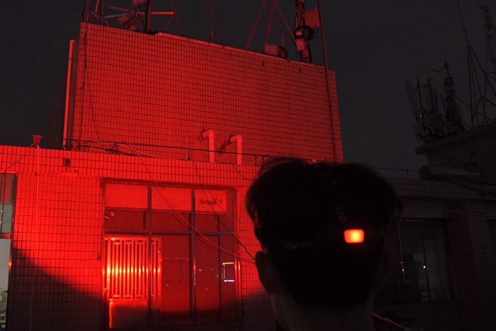 Bright Red Headlamp - Versatile and Powerful