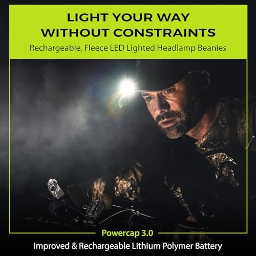 Panther Vision - LED Baseball Cap with Built-in Headlight