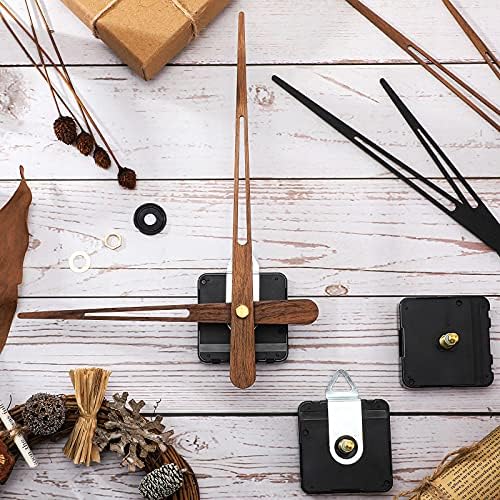 Elegant Replacement Parts for 16 Clocks Walnut Wood ABS Precision