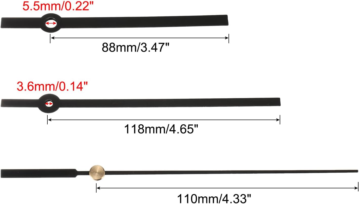 Quick Replacement Clock Hands Kit