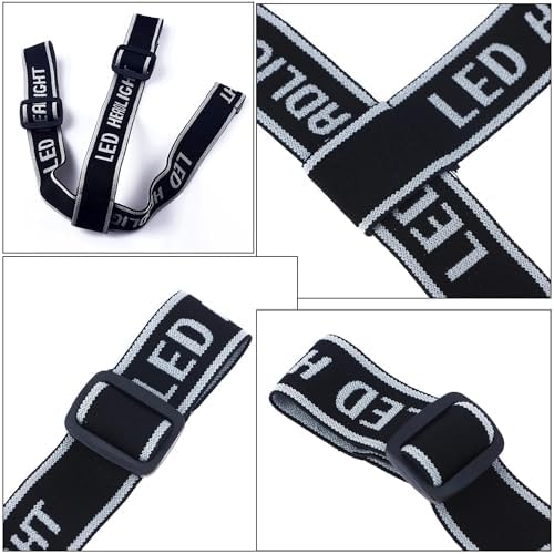 4-Pack Headlamp Strap