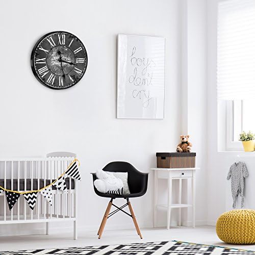 WILLBOND - Durable Clock Movement for DIY Clocks with 7-inch Spade Hands