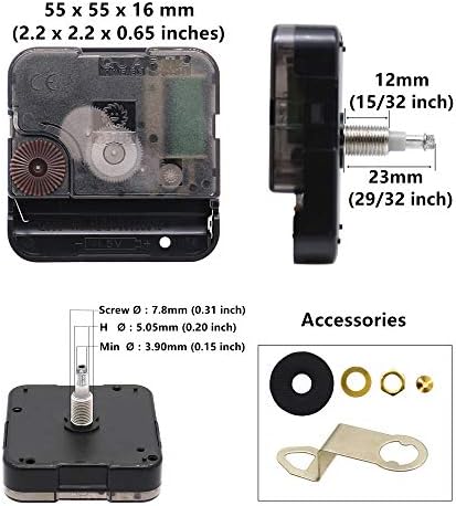 High Torque Clock Movement with Long shaft