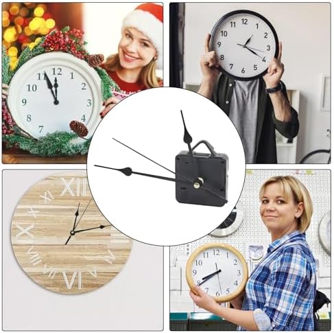 Energy-Optimized Replacement Wall Clock Mechanism