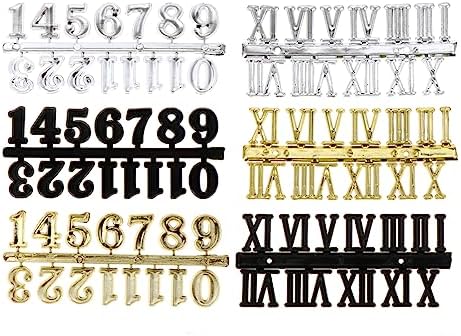 Unique Wall Clock Decal with Arabic Roman Numerals