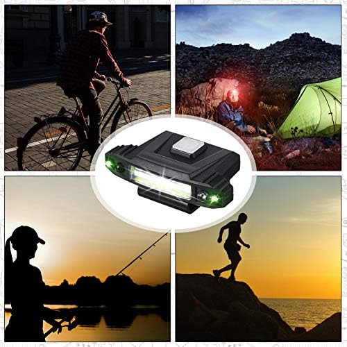 Mudder 2-Piece Ultra Bright Mini LED Clip-on Cap Light Set