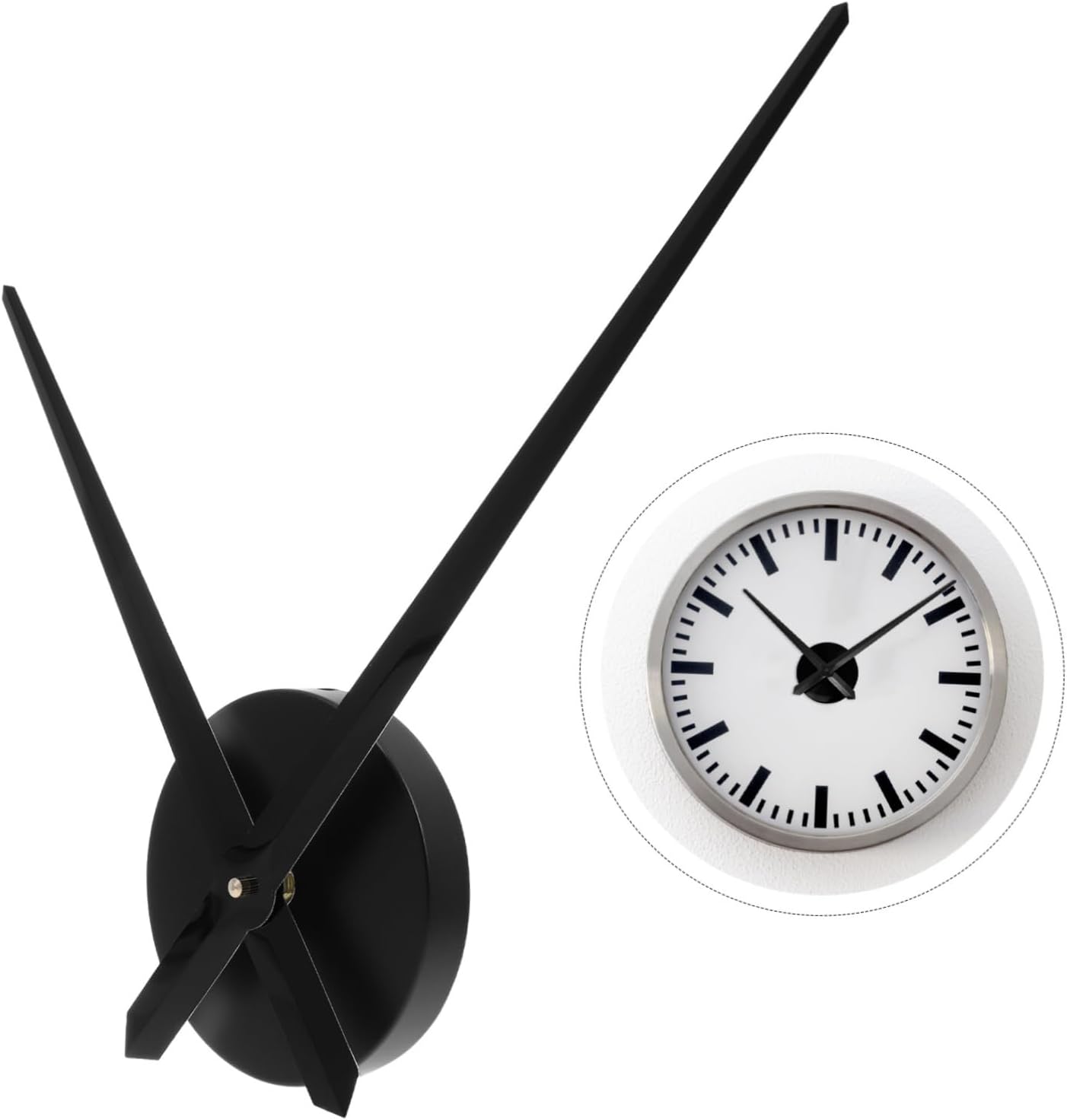 DOITOOL Clock Movement Outdoor Wall Clock