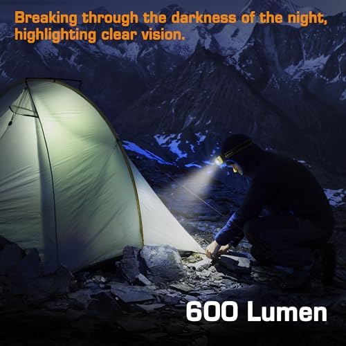 EverBrite 600 Lumen Rechargeable Headlamp with 4 Modes