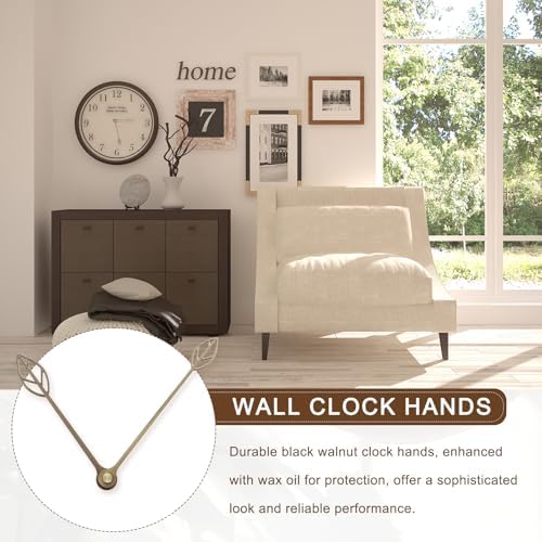Multipurpose Wooden Clock Hands Set