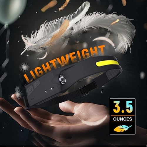 Rechargeable LED Headlamp 2-Pack