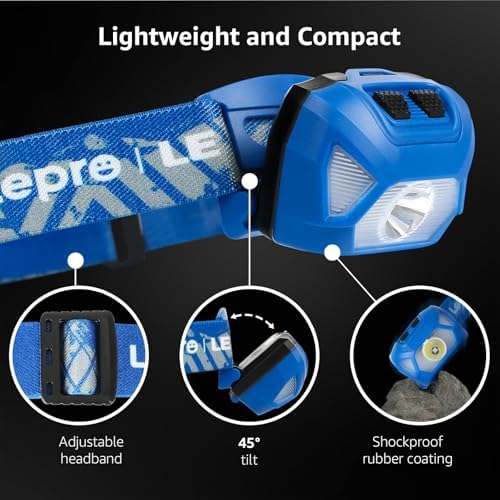 Lepro 320015 Battery-Powered Headlamp
