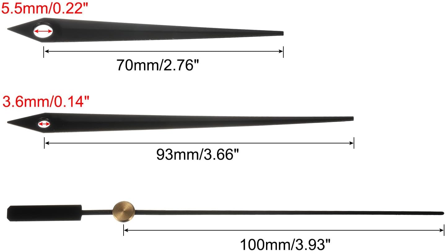 Patekillo Clock Hand Kit Set 8 Replacement Parts
